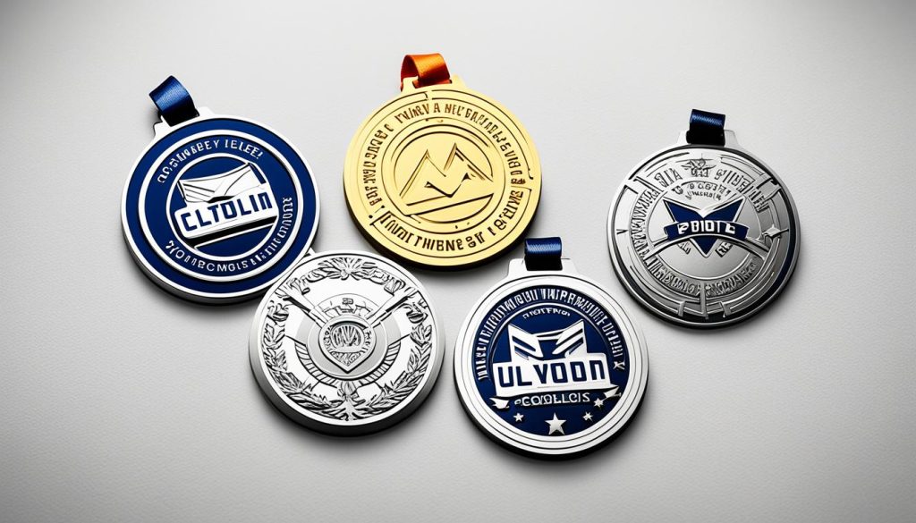 Custom logo medals