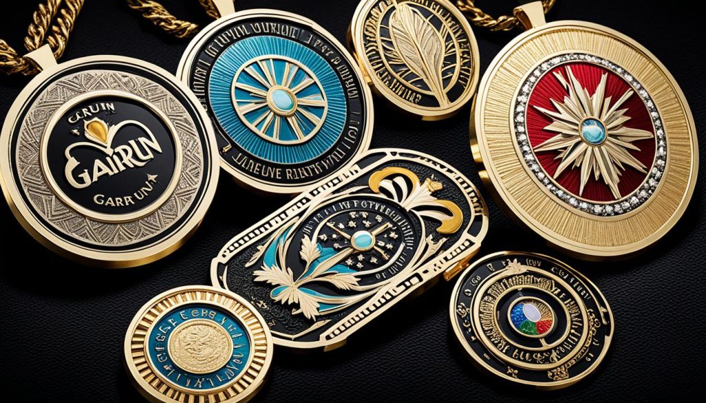 Gairun customized medallions