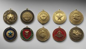 No minimum order custom medals