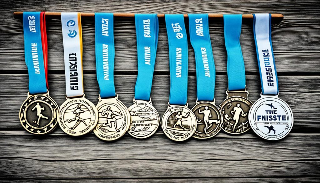 Personalized running medals