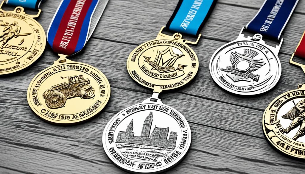 bespoke medal designs