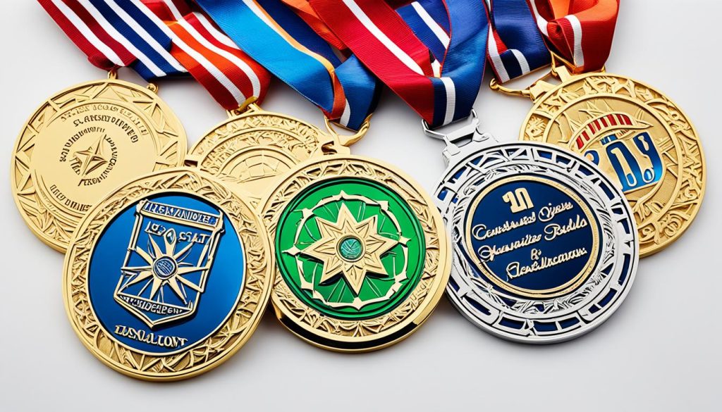 custom award medals