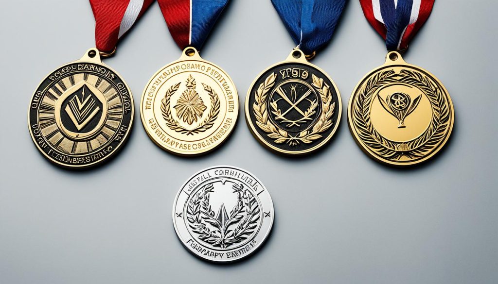 custom engraved medals