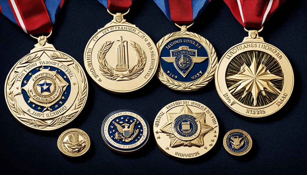 custom honor medals