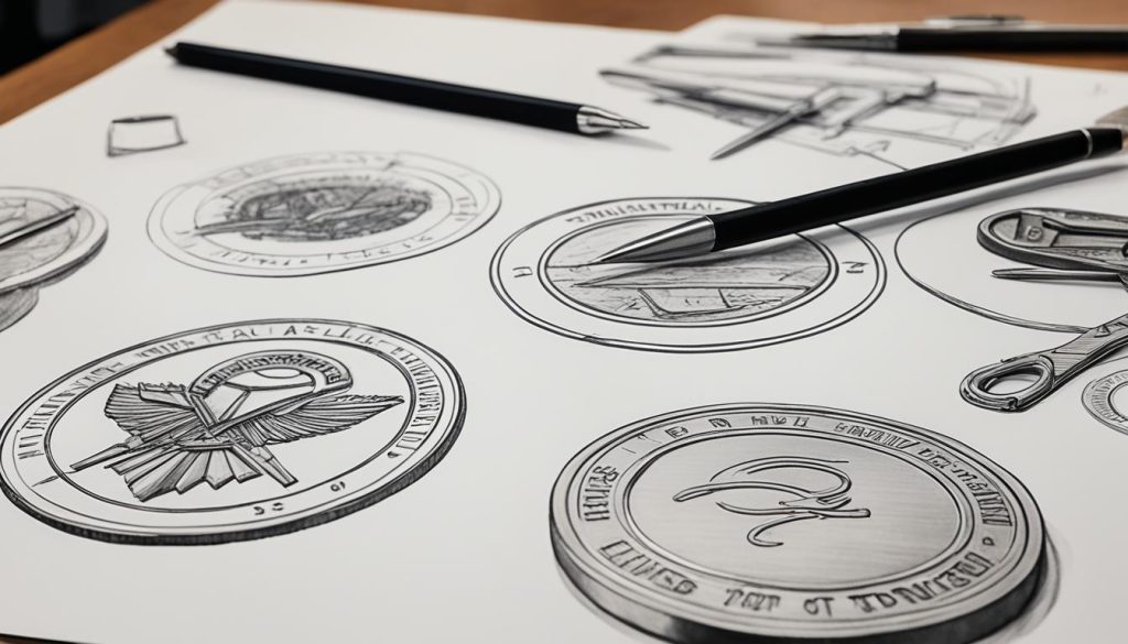 custom medal design process