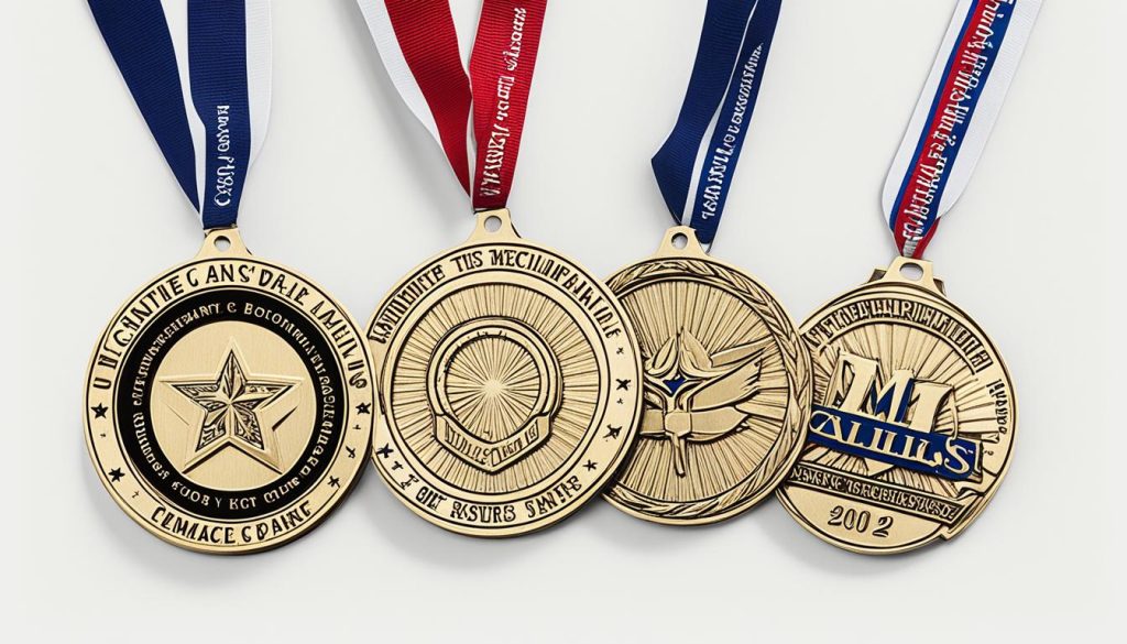 custom medals with special messages