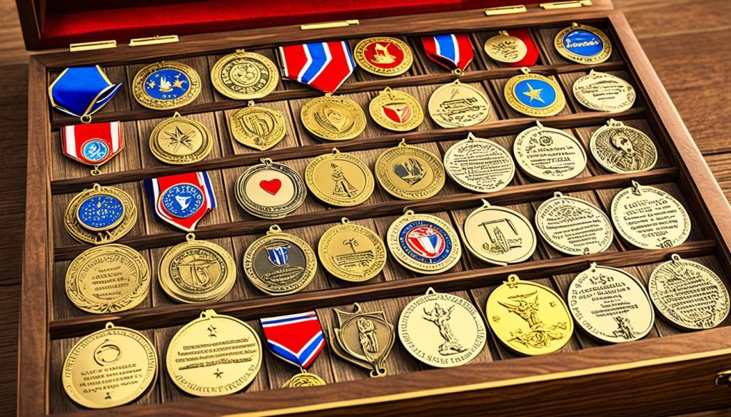 personalized achievement medals