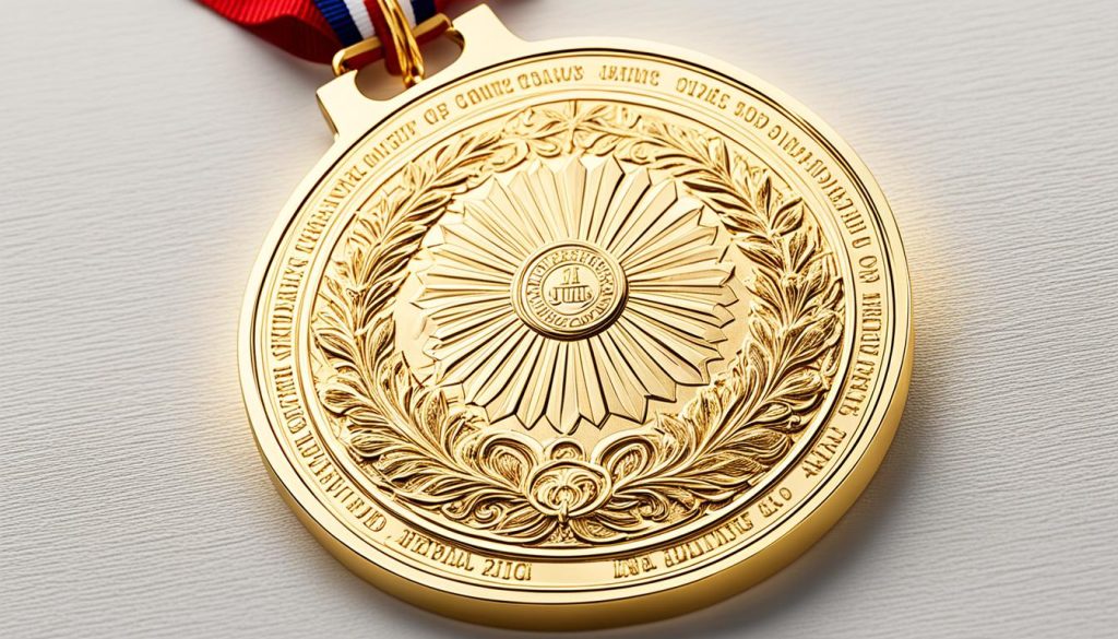 personalized gold medals