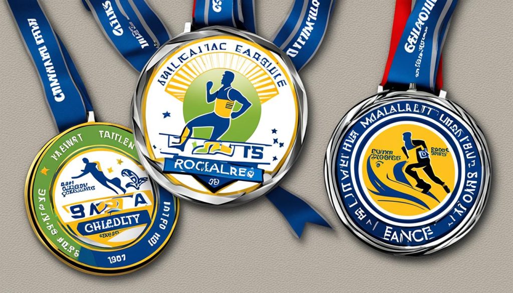 specialty race medallions