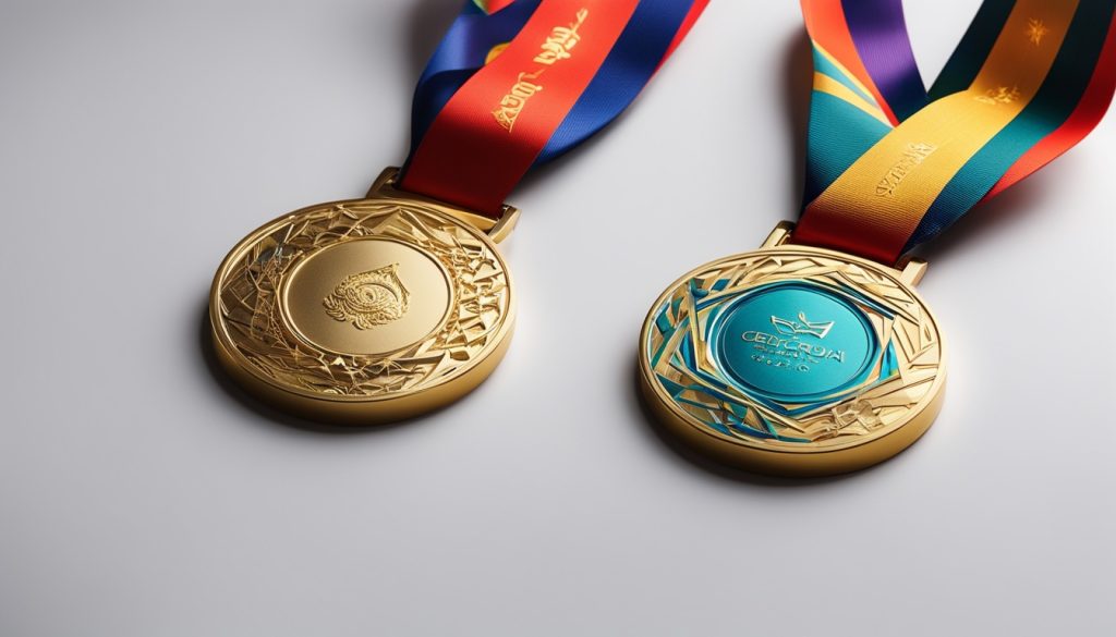 unique competition medals