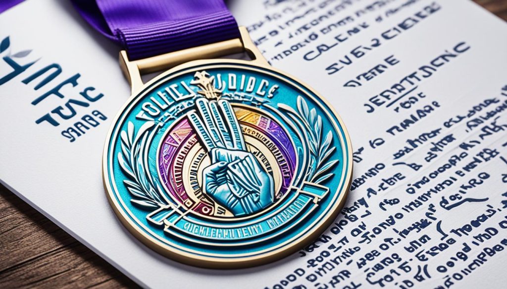 unique medal design services