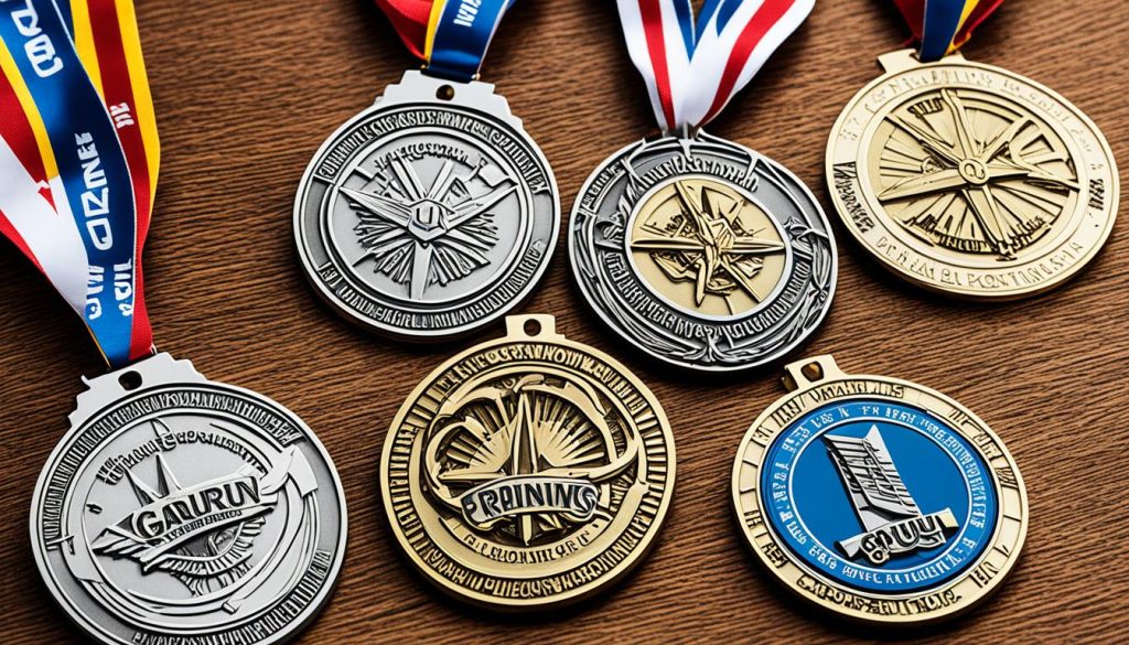 various custom medals image