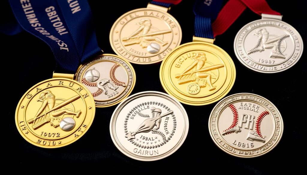 baseball medallions