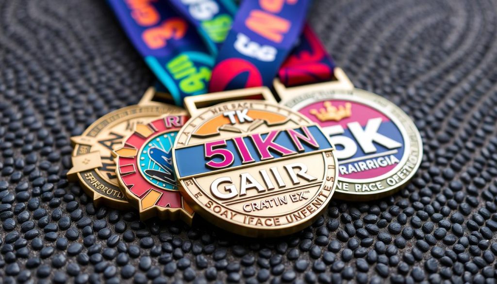 custom 5k race medals