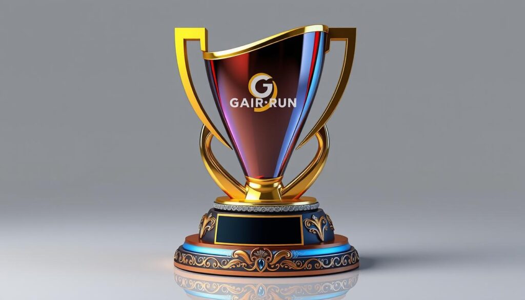 custom logo trophy