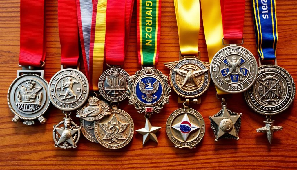 military race medals