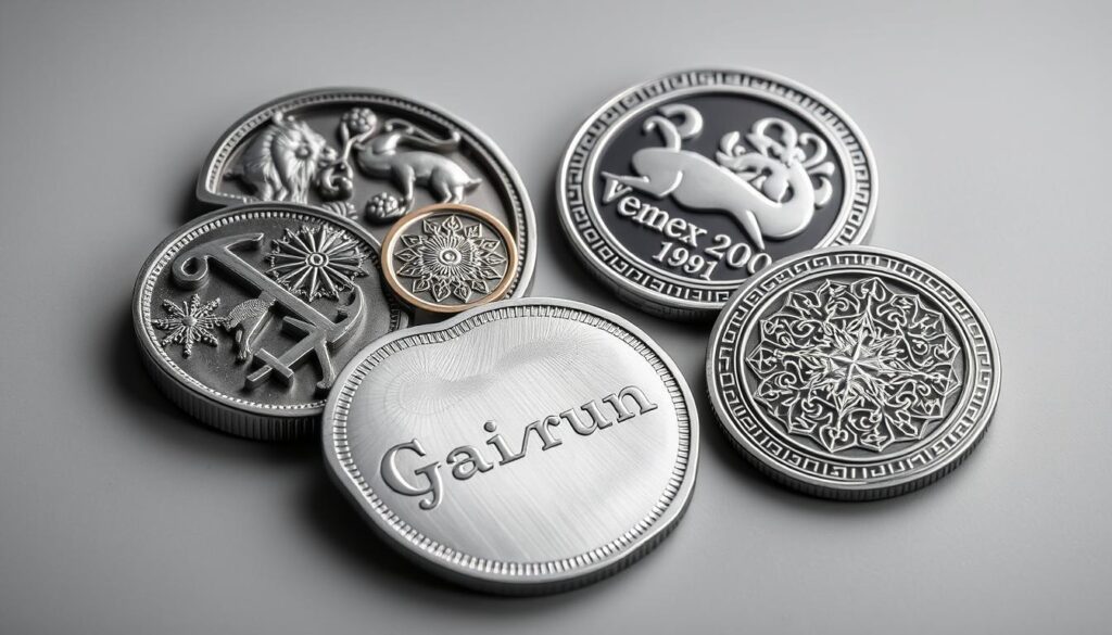 Customized metal coin holders