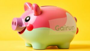 Durable metal piggy bank for kids