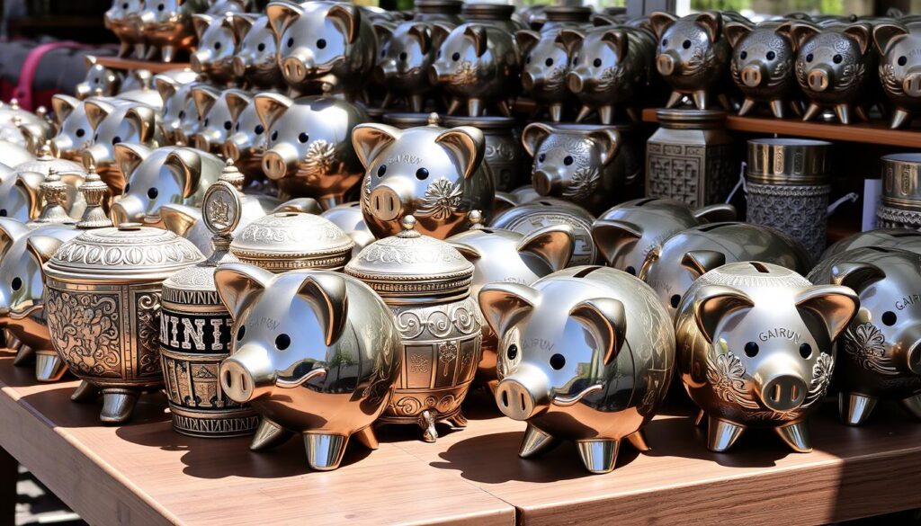 Wholesale metal piggy banks for businesses