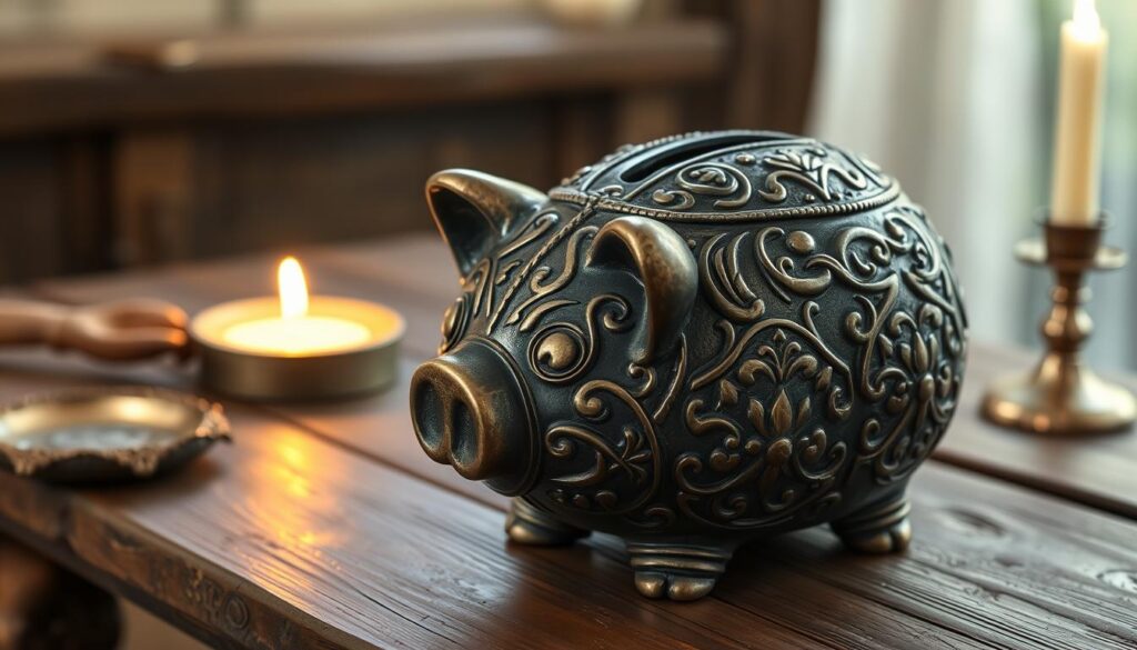 antique piggy bank