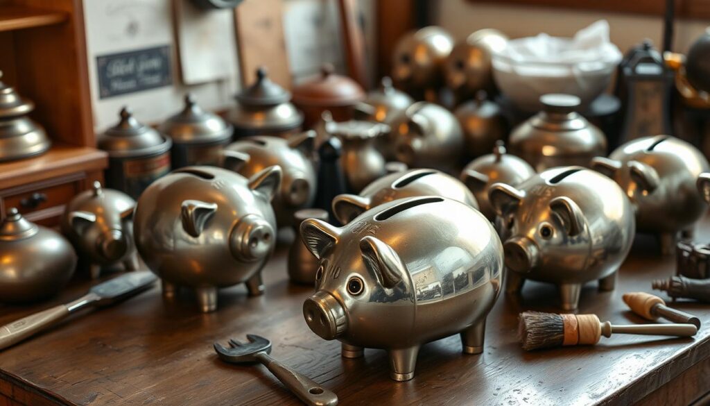 antique piggy bank maintenance