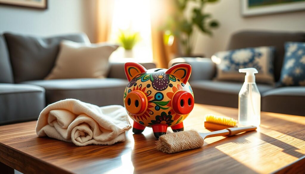 caring for Mexican piggy bank