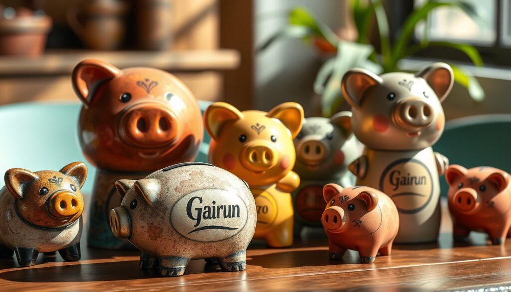 collectible piggy bank figurines