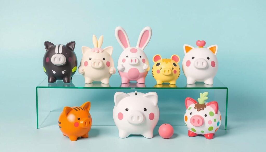 cute piggy banks