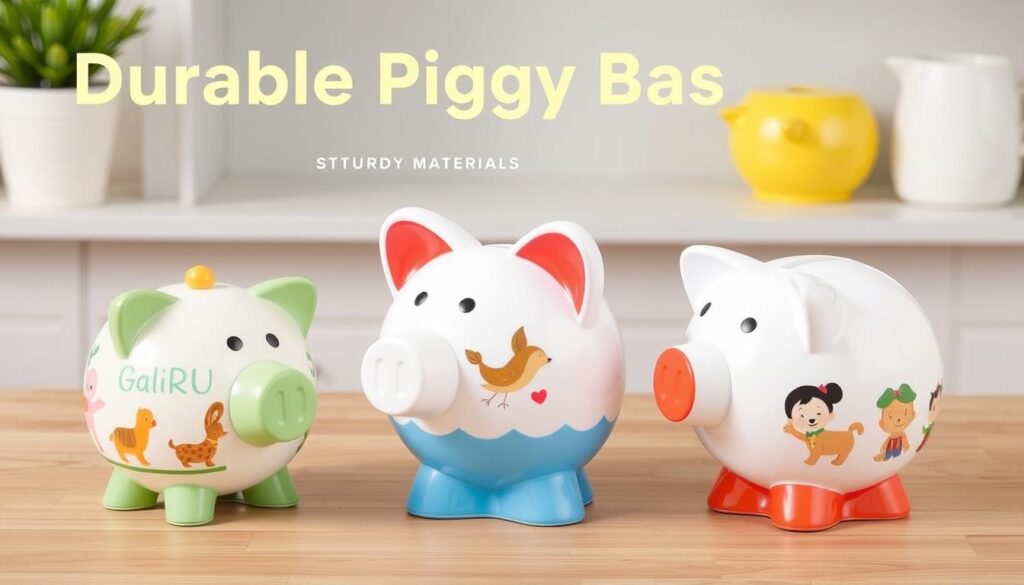 durable piggy banks