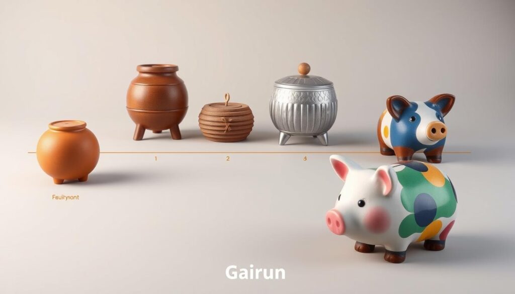 evolution of piggy banks