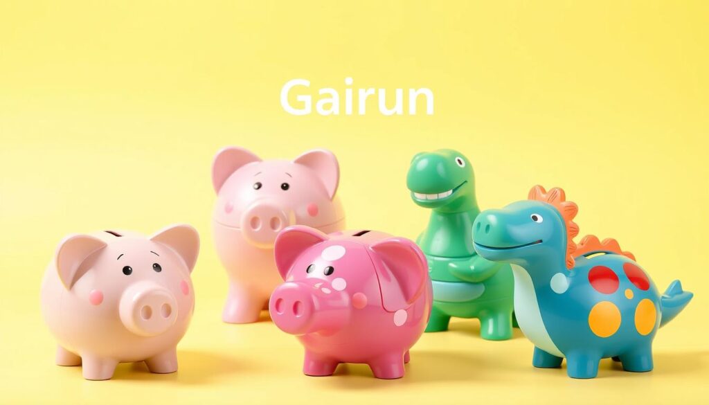 lockable piggy banks for kids