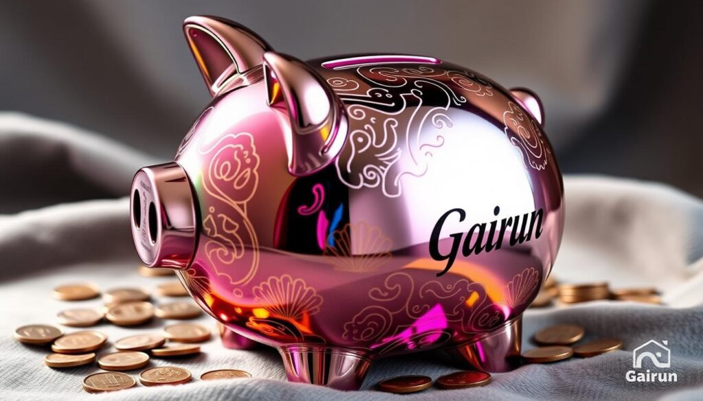 metal piggy bank