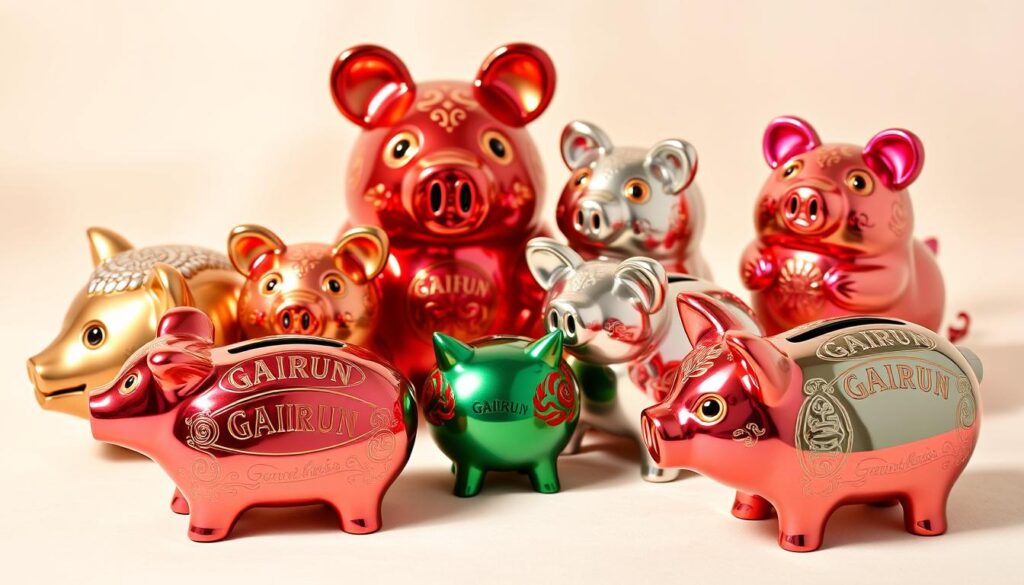 metal piggy banks