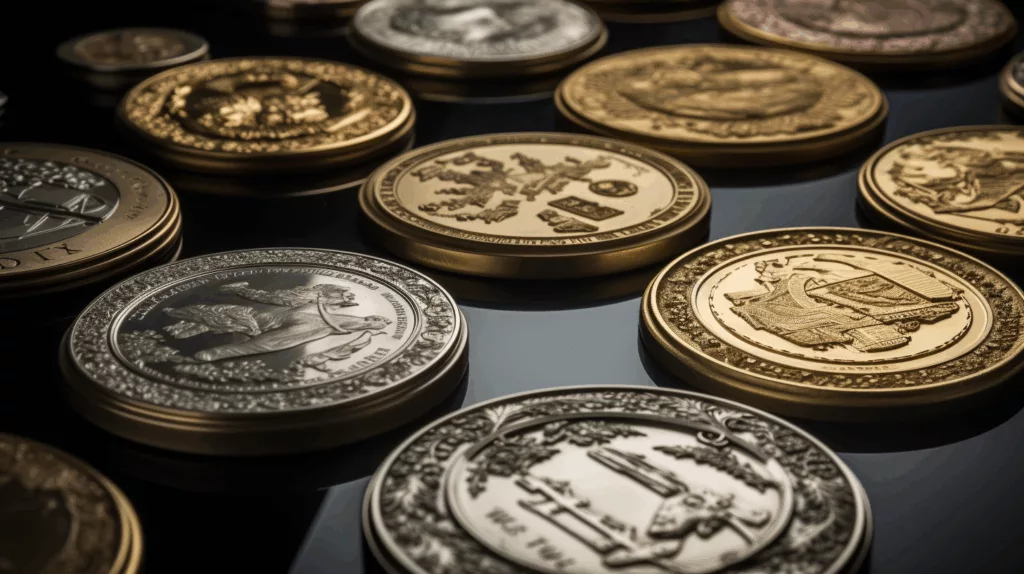Commemorative coins, tokens, bookmarks, and plaques made from custom zinc alloy with premium finishes by Gairun