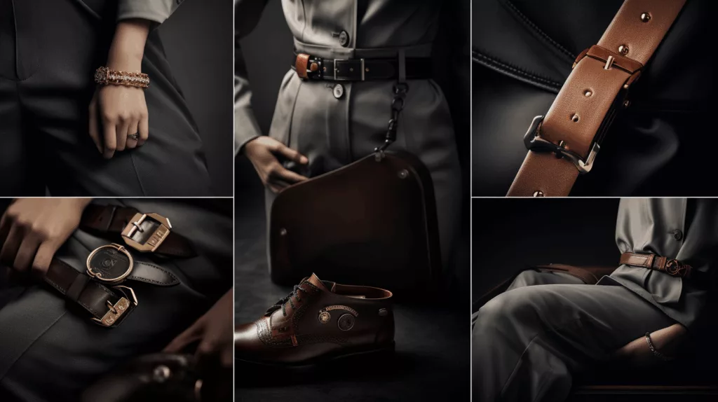 Zinc alloy buckles applied in belts, handbags, footwear, and uniforms by Gairun