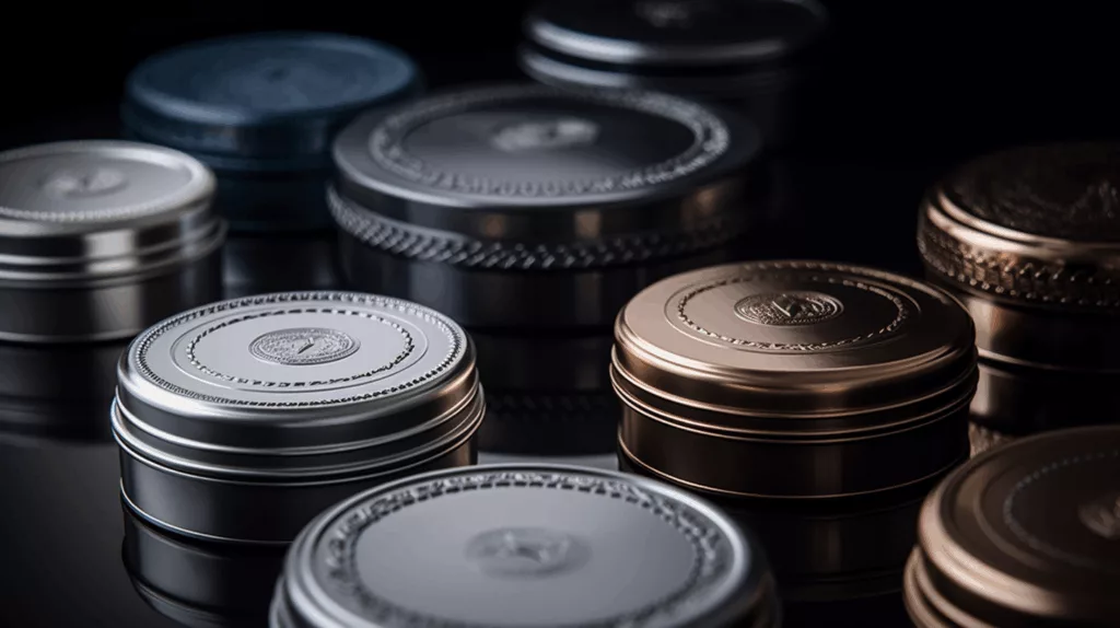 A premium collection of zinc alloy closures and lids for cosmetics, food jars, beverages, and luxury packaging by Gairun
