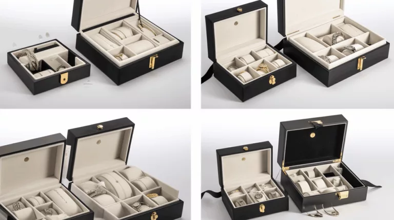 Applications of zinc alloy clasps and buckles including jewelry boxes, gift sets, watch cases, and luxury packaging by Gairun