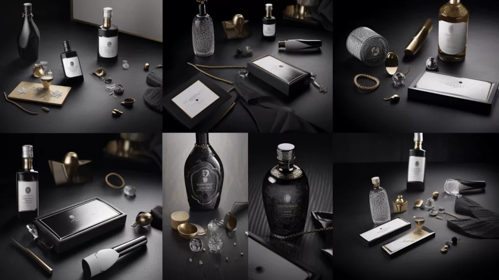 Applications of zinc alloy decorative labels and nameplates including cosmetics, wine, luxury packaging, and fashion products by Gairun