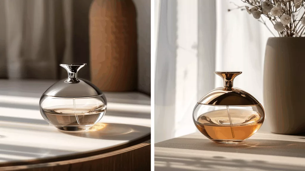 Zinc Alloy vs Plastic Perfume Caps