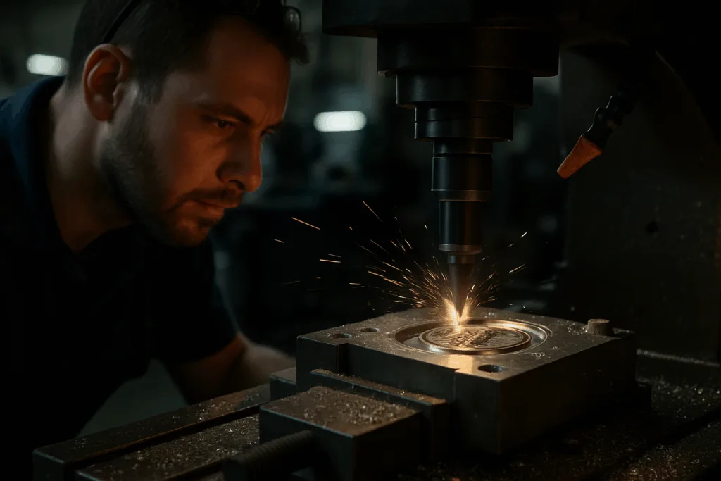 cnc mold making custom medals