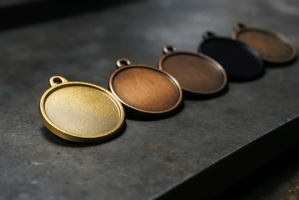 electroplated custom medals showcase