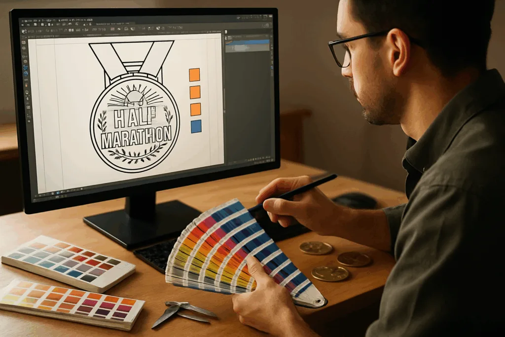 medal artwork vector file preparation