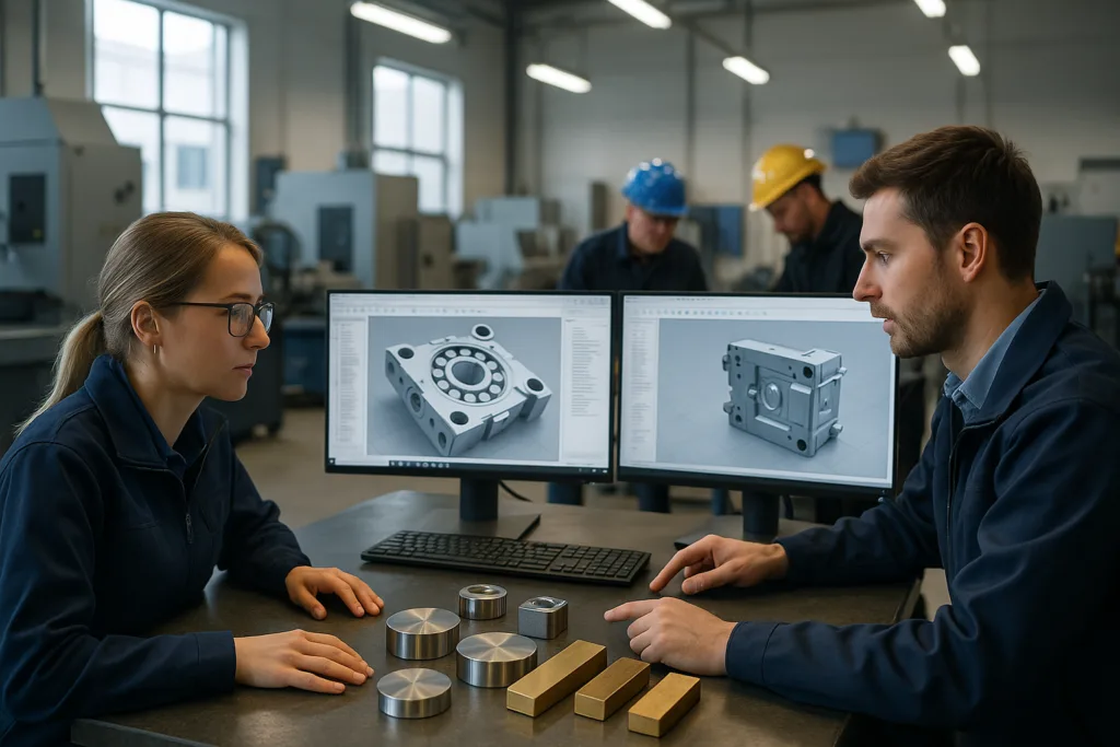 custom metal manufacturing workshop