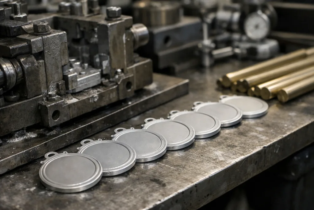 freshly cast medal blanks freshly cast medal blanks