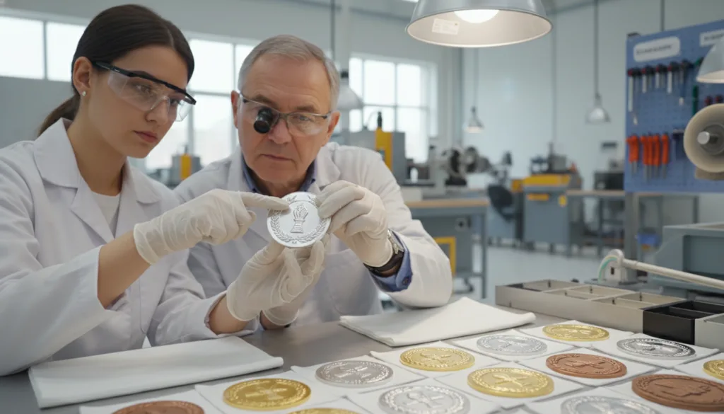 medal quality inspection in manufacturing medal quality inspection in manufacturing