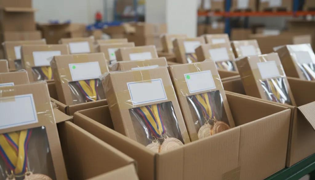 packaged medals with secure ribbons packaged medals with secure ribbons