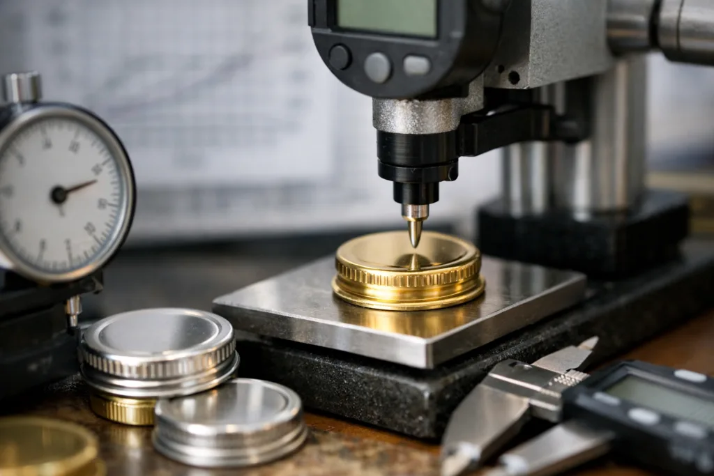 quality control metal closures quality control metal closures