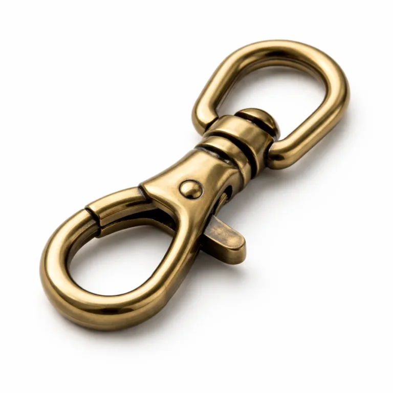 gr antique brass clasp polished beveled A single antique brass clasp featuring a lustrous polished mirror surface and defined beveled edges, designed for secure fastening and a refined antique look. Perfect for vintage-style crafts or accessories.