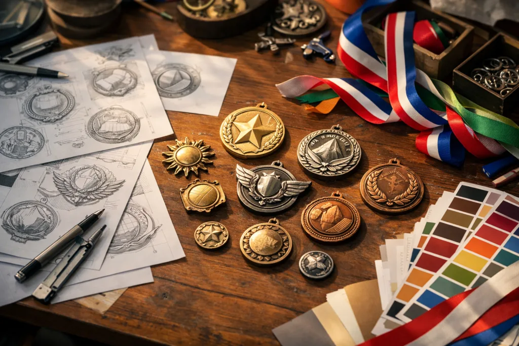 medal design prototyping desk medal design prototyping desk