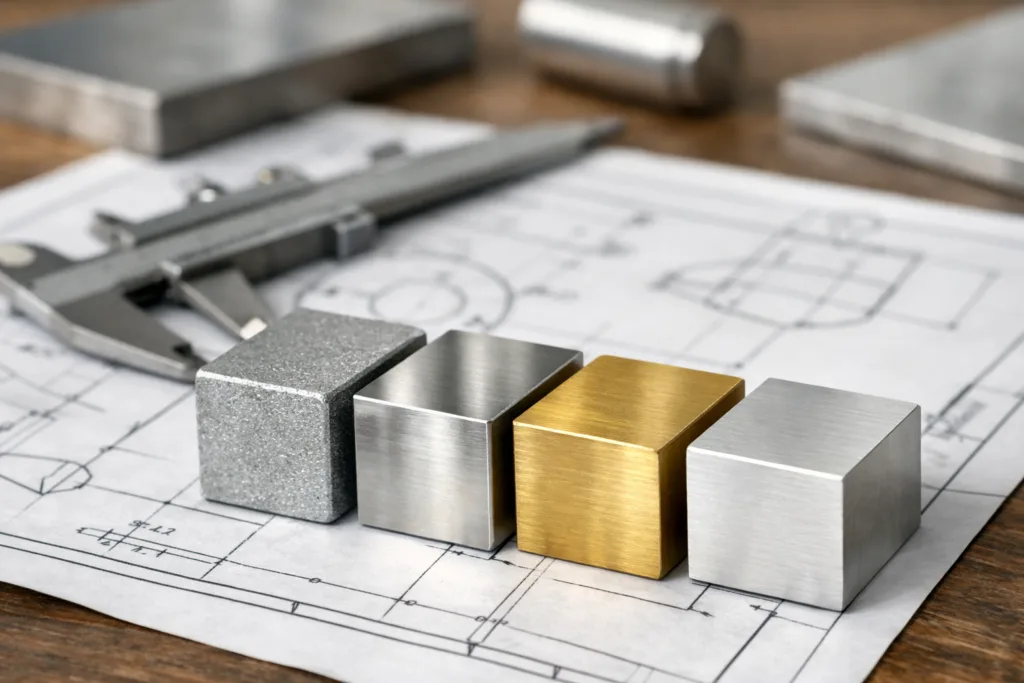 metal material comparison